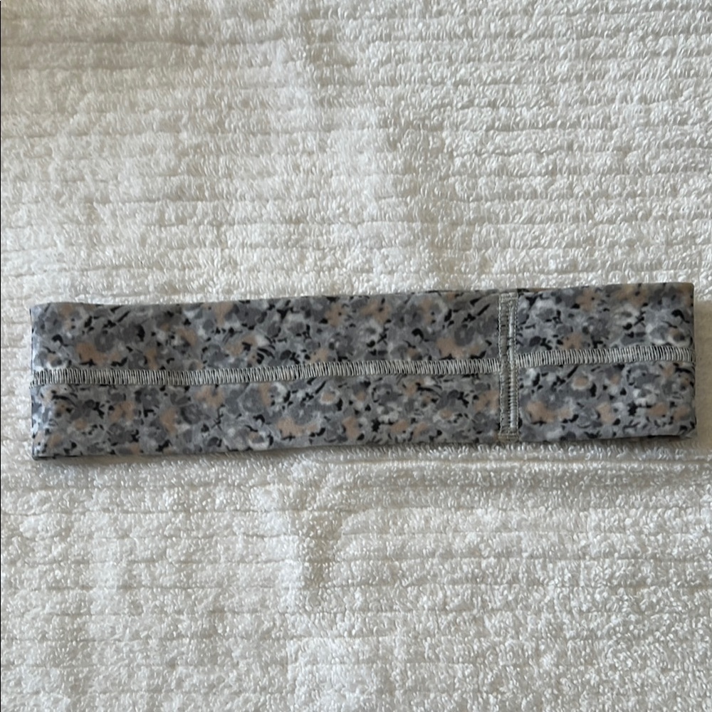 Gray/yellow/ Black Lululemon Headband